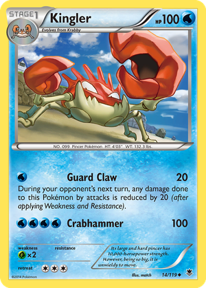 Kingler card image