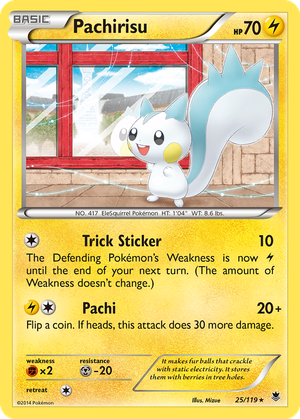 Pachirisu card image