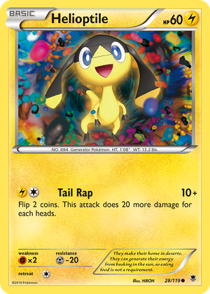Helioptile card image