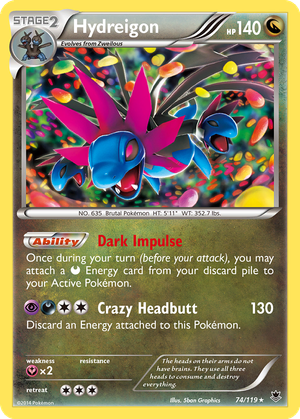 Hydreigon card image