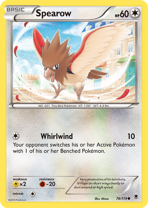 Spearow card image