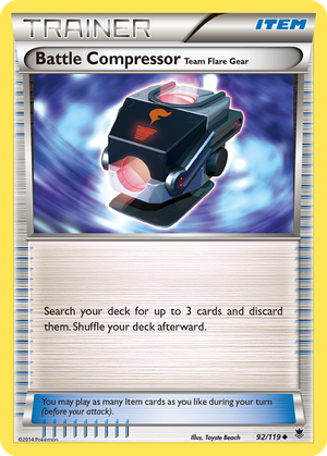 Battle Compressor (Team Flare Gear) card image