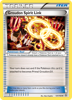 Groudon Spirit Link card image