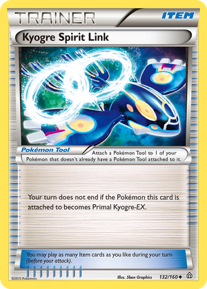 Kyogre Spirit Link card image