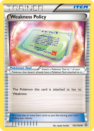 Weakness Policy card image
