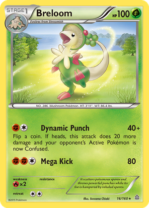 Breloom card image