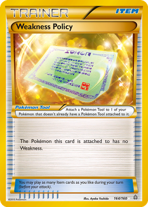 Weakness Policy card image
