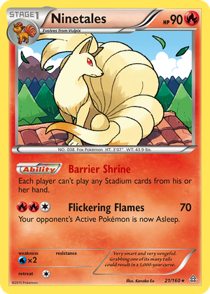 Ninetales card image