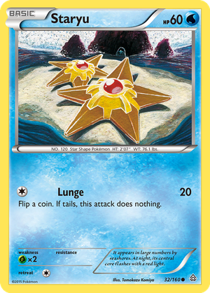 Staryu card image