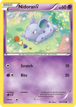 Nidoran ♀ card image