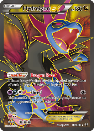 Hydreigon EX card image