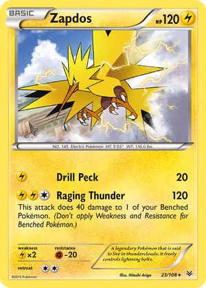 Zapdos card image