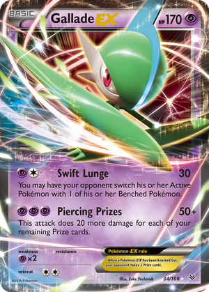 Gallade EX card image