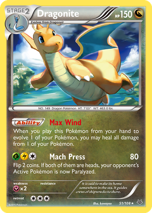Dragonite card image
