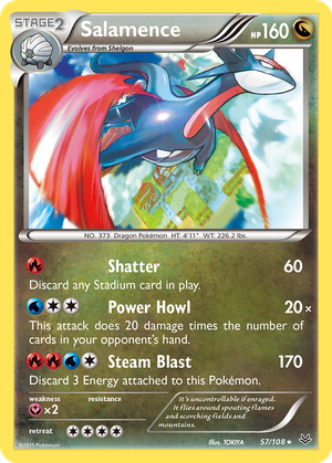 Salamence card image