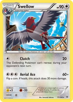 Swellow card image