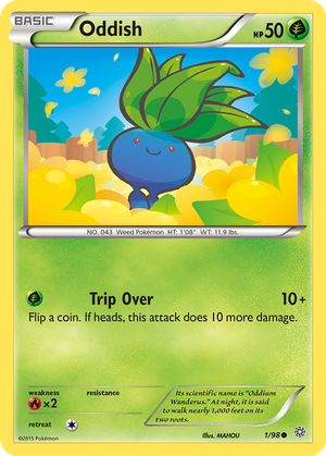 Oddish card image