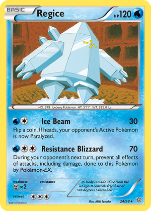 Regice card image
