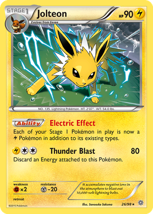 Jolteon card image