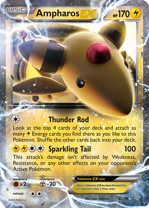 Ampharos EX card image