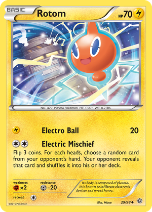 Rotom card image