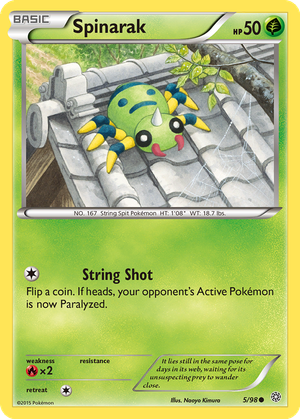 Spinarak card image