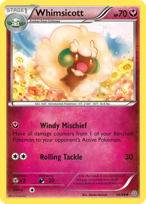 Whimsicott card image