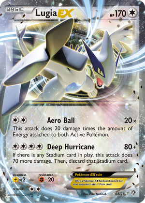 Lugia EX card image
