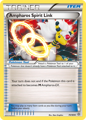 Ampharos Spirit Link card image