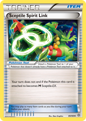 Sceptile Spirit Link card image
