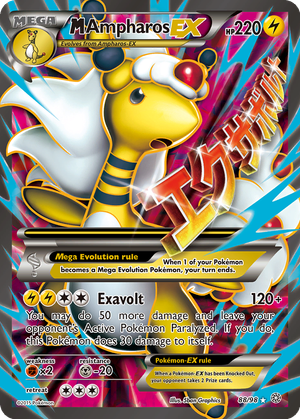 M Ampharos EX card image