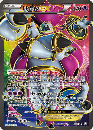 Hoopa EX card image