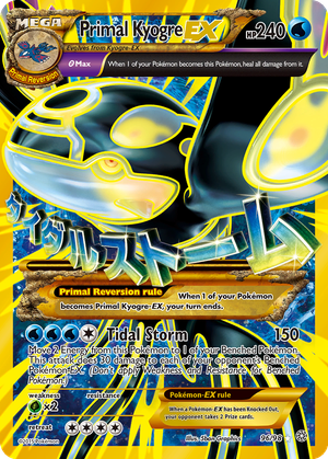 Primal Kyogre EX card image