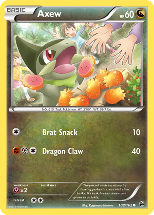 Axew card image