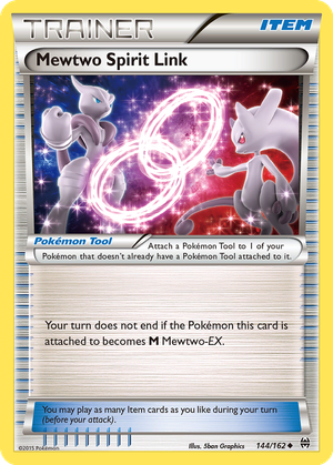 Mewtwo Spirit Link card image