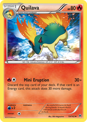 Quilava card image