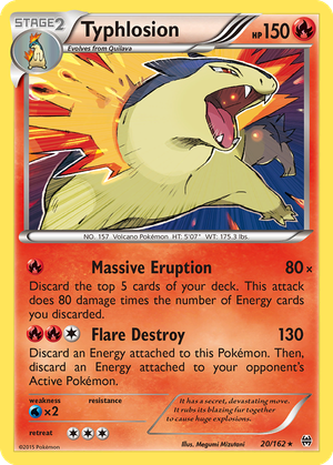 Typhlosion card image
