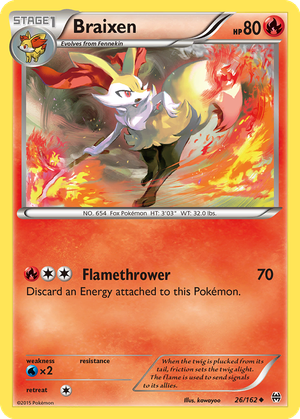 Braixen card image