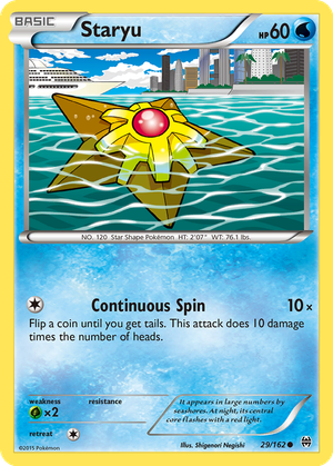 Staryu card image