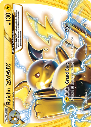 Raichu BREAK card image