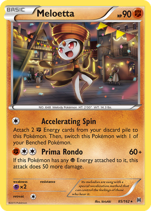 Meloetta card image