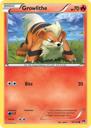 Growlithe card image