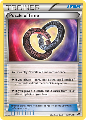 Puzzle of Time card image