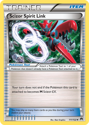 Scizor Spirit Link card image