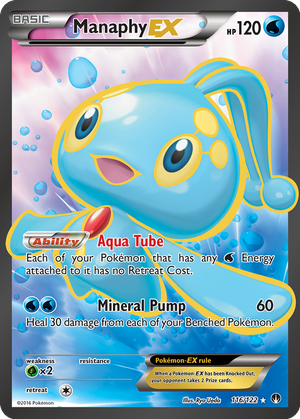 Manaphy EX card image