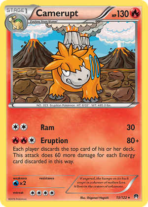 Camerupt card image