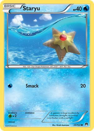 Staryu card image