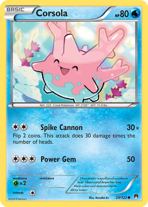 Corsola card image