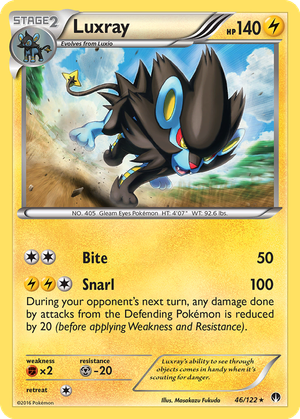 Luxray card image