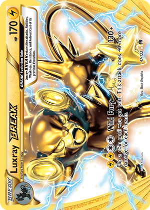 Luxray BREAK card image